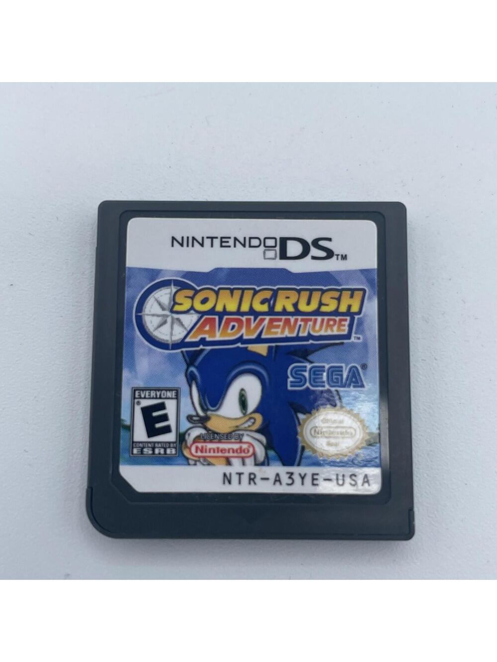 Sonic Rush Adventure (Nintendo DS) Cartridge Only Tested AUTHENTIC